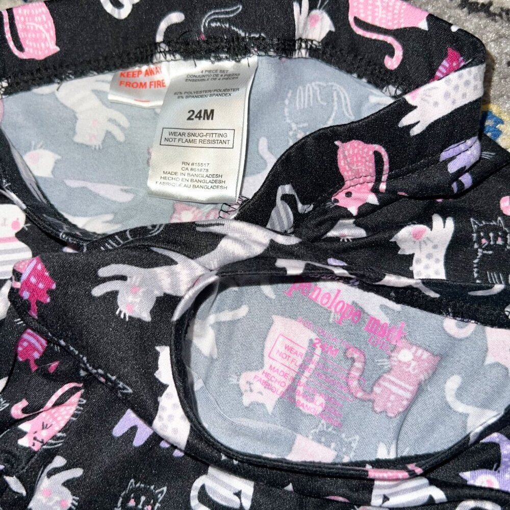 NWT Penelope Mack Soft 2-Piece Pajamas Bundle Size 24 Months - Picture 7 of 8